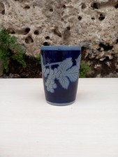 Belle chope/mug en grès d'Alsace signé Schmitter Burger Betschdorf" 10,5 cm