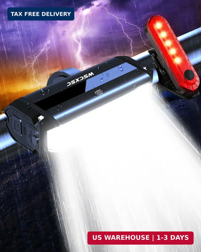 Bright bike light for night - light,