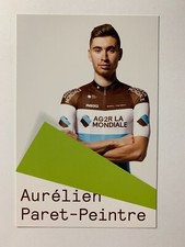 CARTE PHOTO CYCLISME - AG2R LA MONDIALE 2018 - AURELIEN PARET-PEINTRE
