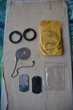 US Dog-tag plaques identité