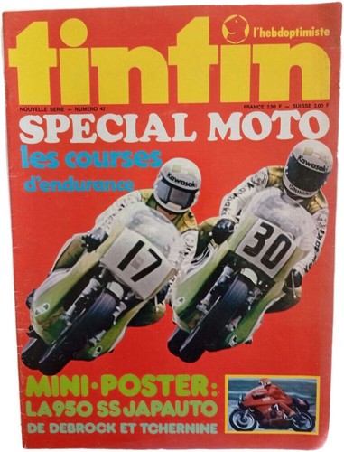 Tintin special moto - tintin,
