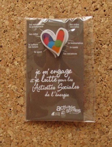 Pin edf cmcas lutte - pin's,