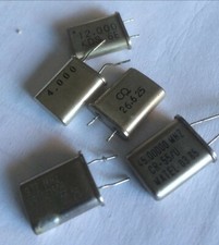  Radio TSF électronique lot de 5 quartz 