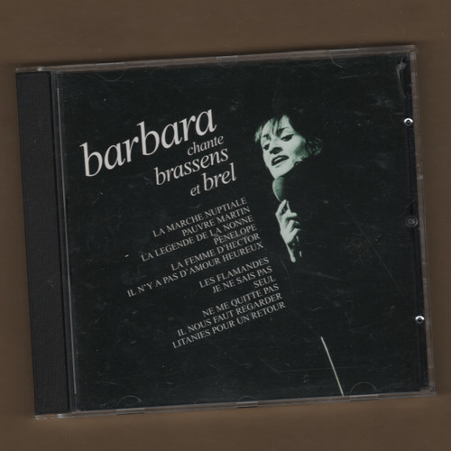 Barbara chante brassens et - cd,