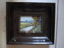 Emaux Limoges cadre tableau