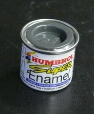 HUMBROL ENAMEL : N° 32 DARK GREY MATT - 14ml - NEUF