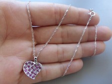 collier fin neuf argent gris