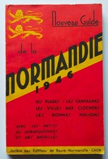 WW2 – Nouveau Guide « Aux Léopards » de la Normandie, 1946 – Débarquement Manche