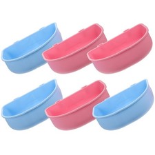  6 Pcs Gamelle Hamster Bol De Nourriture Pour Animaux Compagnie À Eau