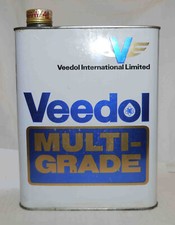 Ancien bidon huile plein