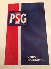 Superbe double page cadeau ABO PSG * UNE ANNEE 1998 XXXL.. VIRAGE AUTEUIL