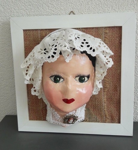 Tableau tete papier - tete, 30