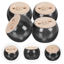  4 Pcs Pieds Pour Meuble Table Du Mobilier En Bois Jambe De Canapé