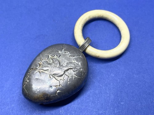 Ancien hochet bébé en - de,