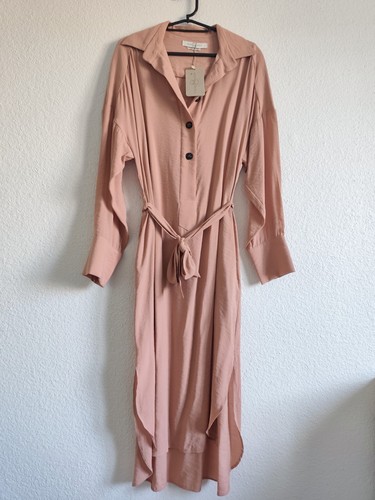 Robe chemise manches - à,