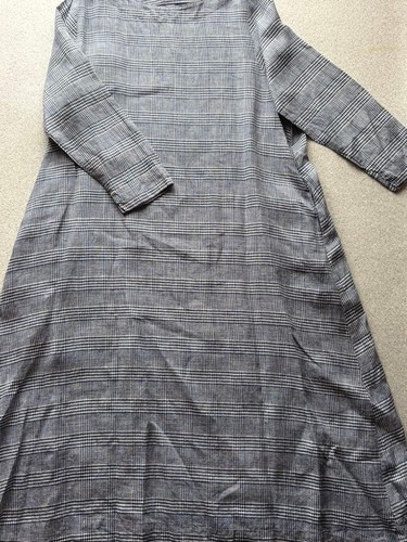 Robe longue ichi lin à - longue, en