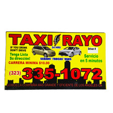Print Ad Business Card Taxi