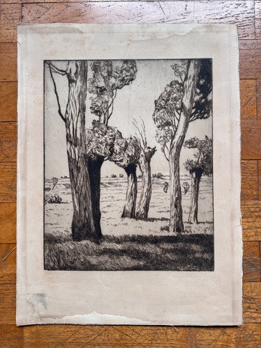 René allenbach gravure - allenbach, dÉbut