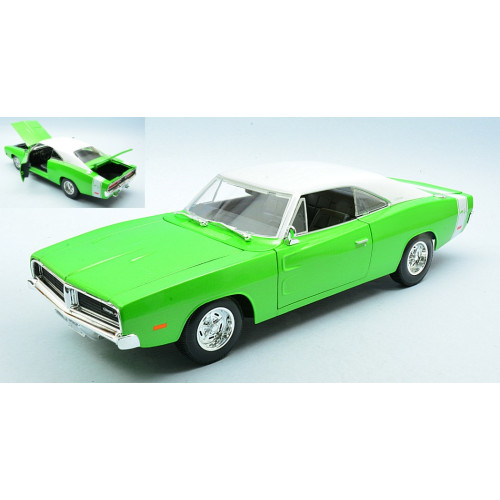 Dodge charger 1969 green - r/t,