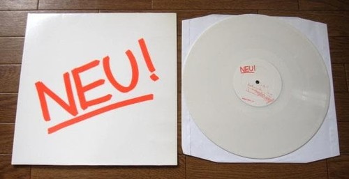 Nouveau disque vinyle blanc