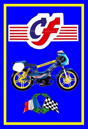 Tableau motobecane mbk club - tableau,