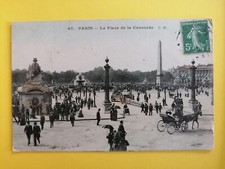 CPA PARIS en 1909 Place de