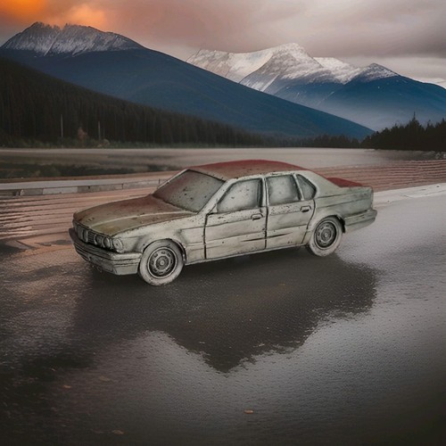 Bmw 735i 1986 objet - 735i,