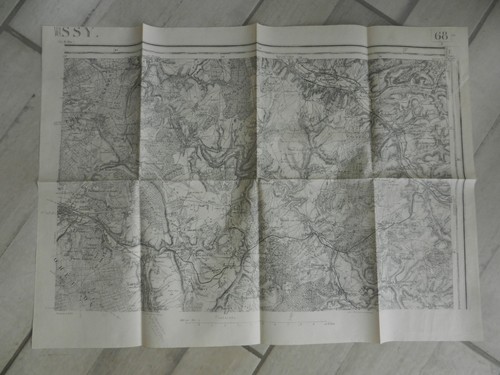 Ancienne carte meuse - 55, d'etat