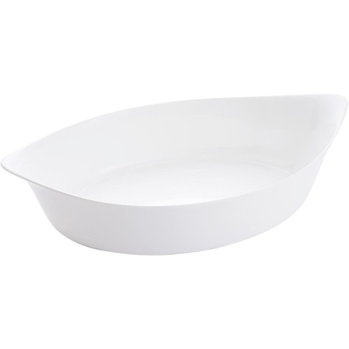 Plat ovale blanc smart cuisine - ovale,