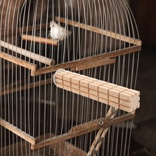  Bâton sur pied en bois pour