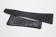 Bracelet en cuir croco vintage
