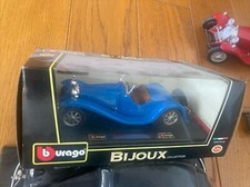 Lot De Voitures Anciennes Bugatti Bijoux Burago Métal Citroen Traction