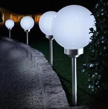 Lumière Solaire À Boule De Jardin Solaire Blanche Sans Fil Ø 25 / 30 Cm