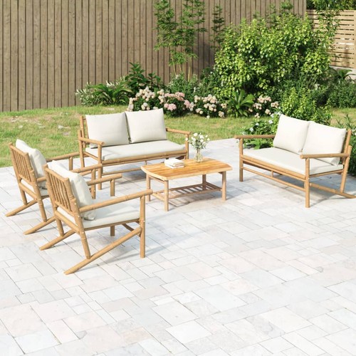 Salon jardin avec coussins - de,