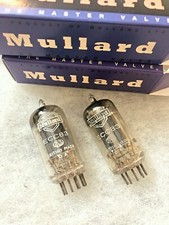 Mullard ECC83 12AX7 mC1 1956 Winkle Glass Square getter testé sur Avo CT160 Rare