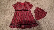 Toddler Girl Red Plaid