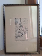 Ancien Cadre Photo en bois