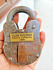 Ancien cadenas 5" logo laiton