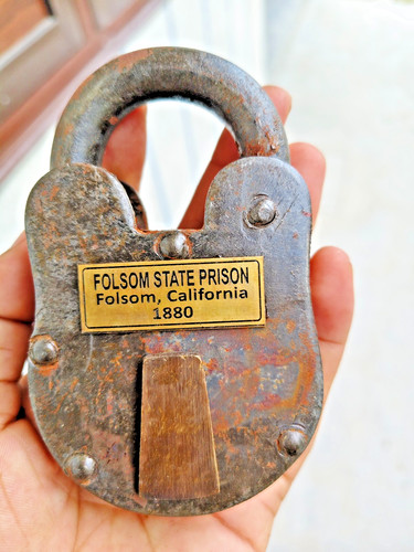 Ancien cadenas logo laiton - ancien, 5"
