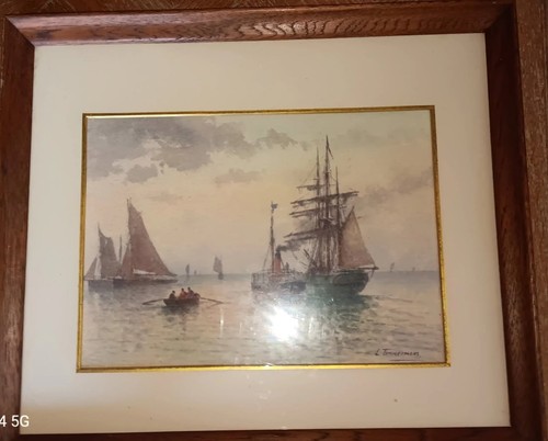 Tableau paysage marin - tableau,