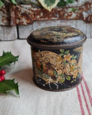 ANCIENNE BOITE A THE EN TOLE