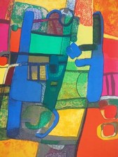 Maurice ESTEVE : Printemps, Lithographie originale