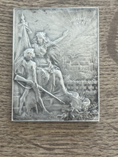 Ancienne médaille plaque