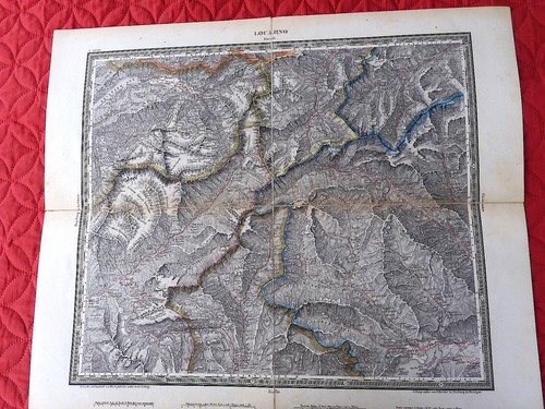 Carte map karte - carte, suisse