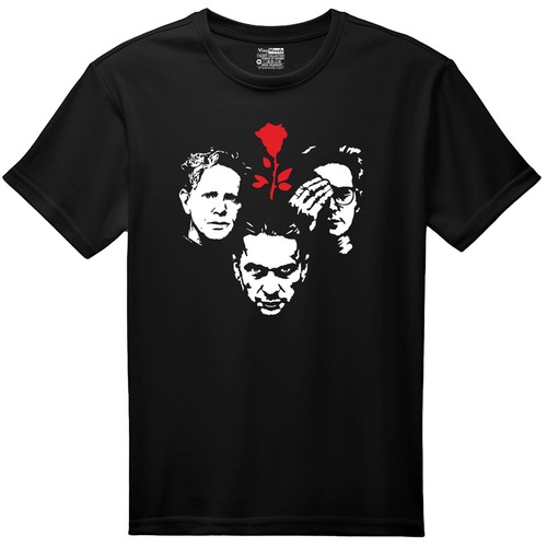 Shirt noir manches - t-shirt,