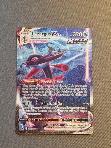 Carte pokémon lézargus vmax - carte,