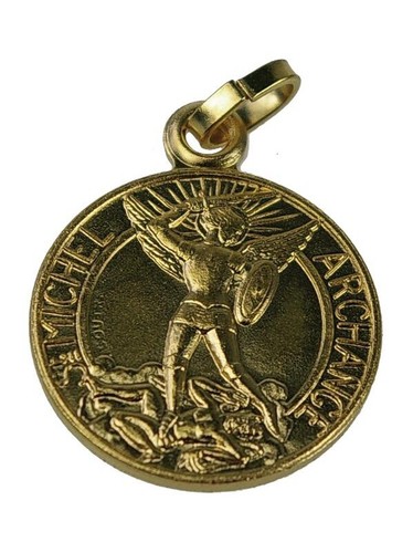 Medaille saint michel metal - saint,