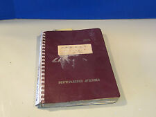 HITACHI SEIKI HC500 CENTRE D'USINAGE CNC HORIZONTAL LISTE DE PIÈCES MANUEL