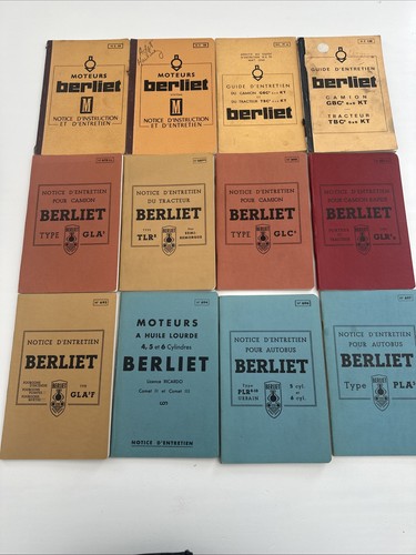 Lot notice berliet - lot,