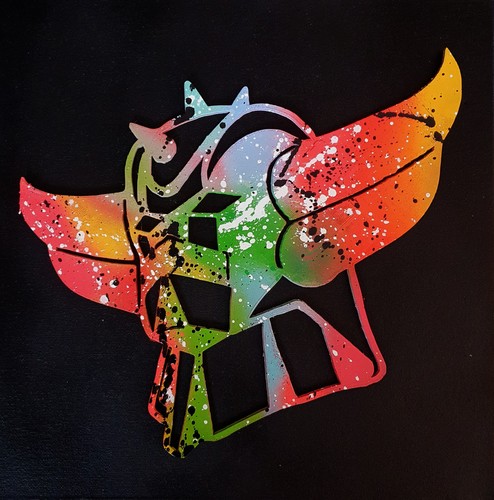Spaco signed goldorak colors - goldorak,
